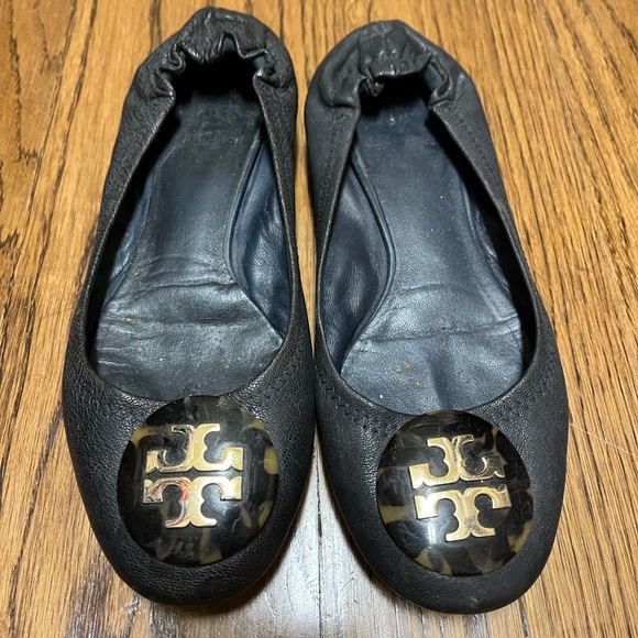 Tory Burch Shoes - Navy Tory Burch Flats